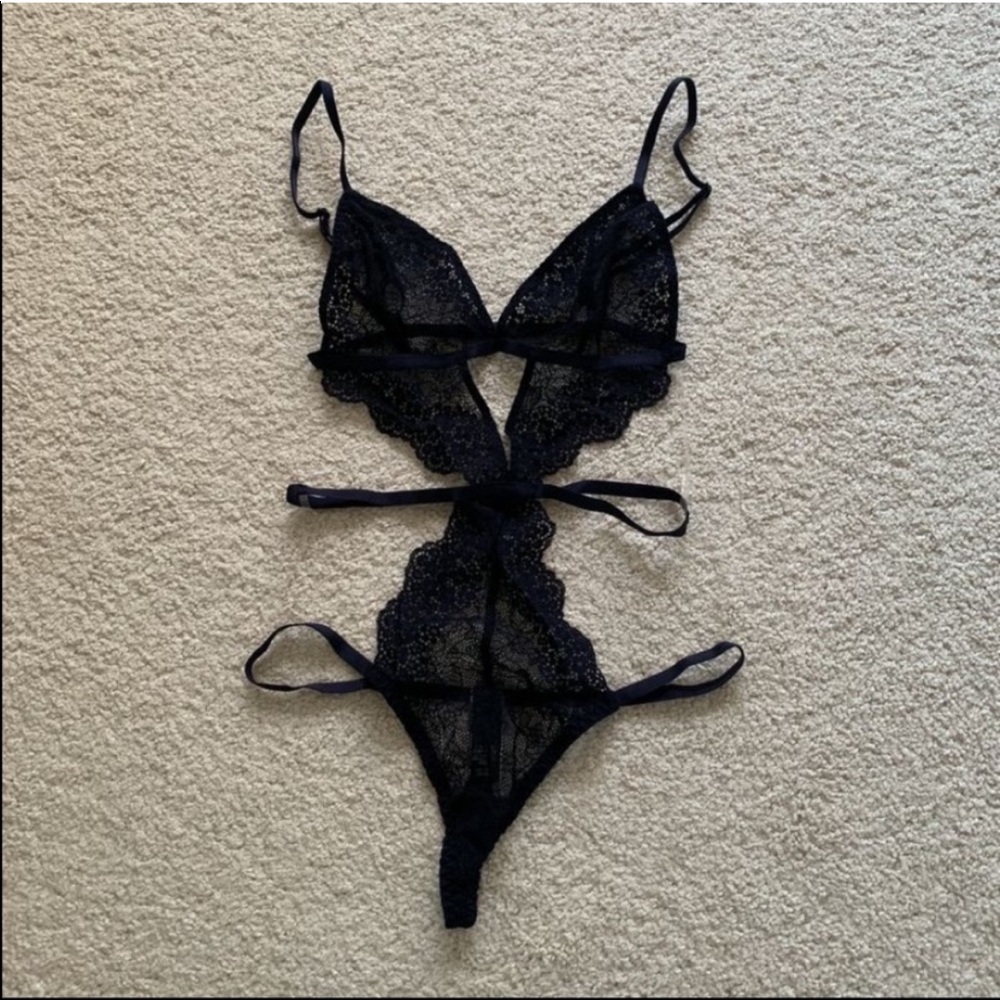 Victoria’s Secret strappy teddy